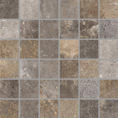 Ceralto Inlay Square Carreau mosaïque - 30x30cm - 8.5mm - multicolore