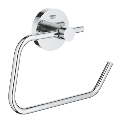 GROHE Essentials porte-rouleau de papier toilette sans couvercle chrome