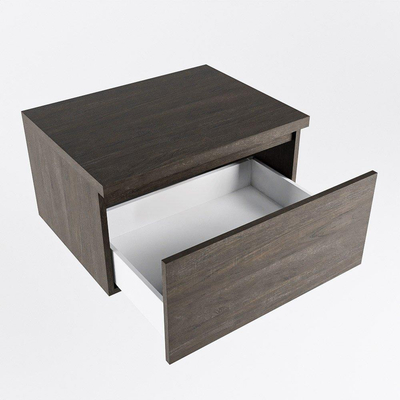 MONDIAZ BUKLA module - 60cm - avec tiroir - Dark brown