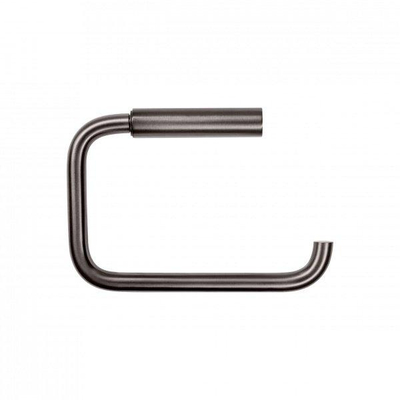 Blomus MODO Toiletrolhouder - H 9 cm - B 13 cm - D 2 - 5 cm - Burned Metal