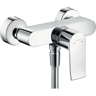 Hansgrohe Metris Eengreeps douchemengkraan - opbouw - hoogglans chroom