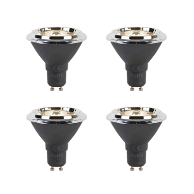 Luedd Ampoule LED - set de 4 - GU10 - 6W - 2700K - 450LM - dimmable