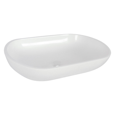 Differnz Ovalo Vasque à poser ovale 54x34x12cm Poly blanc