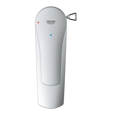GROHE Eurosmart ensemble de robinet économique s-size avec chaîne chrome