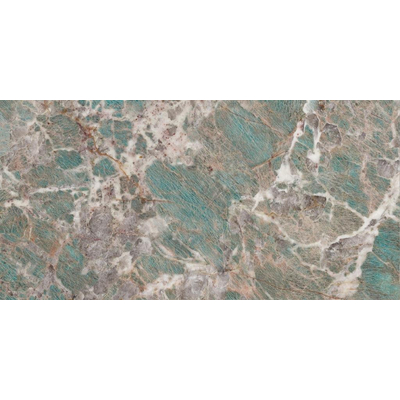 Terravito Fivaro carreau mural et de sol - 60x120cm - 10.5mm - Rectangulaire - rectifié - Aspect marbre - Vert poli