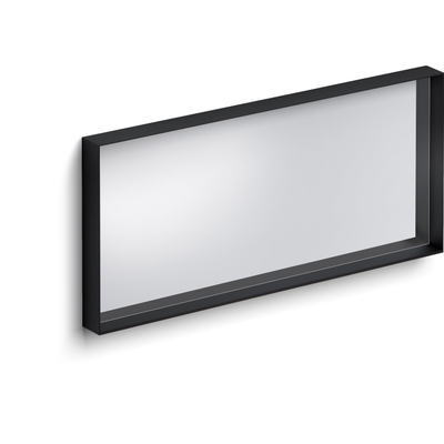 Clou Look at Me miroir – rectangle – 110 x 50 cm – sans éclairage – Noir mat