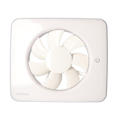 Vent-axia svensa ventilateur intelligent de salle de bains et de cuisine avec capteur d'humidité et de lumière avec détection d'odeurs blanc