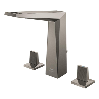 Grohe Allure brilliant private collection Mitigeur lavabo - M size - 3 trous - Hard graphite brossé (anthracite)