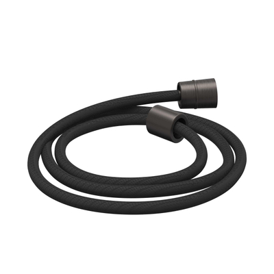 IVY Concord Ensemble de douche de pluie - encastré - symmetry - inverseur-arrêt 2 voies - bras mural 40 cm - pomme de douche principale medium 30 cm - barre de douche avec sortie - flexible de douche 150 cm - douchette barre - RVS316 - noir carbone brossé