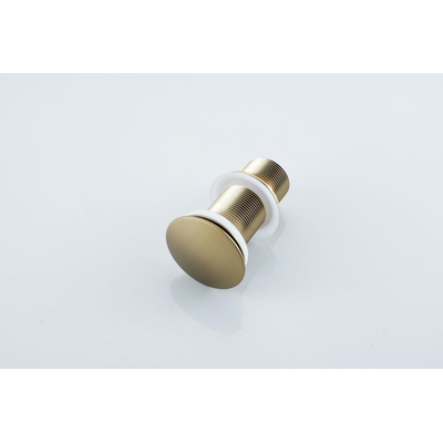Fortifura Calvi Afvoerplug - verlengd - PVD - geborsteld messing (goud)