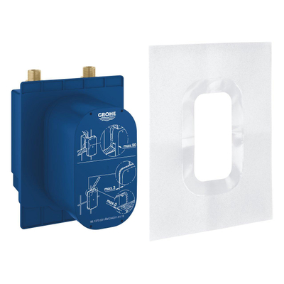 GROHE Eurosmart cosmopolitan e Boîte d'installation avec thermostat avec pièces de montage avec capteur infrarouge avec 2 vannes