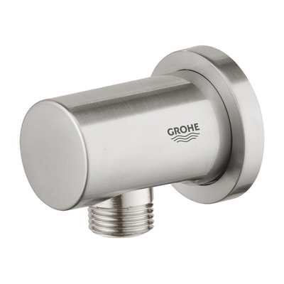 GROHE Rainshower Coude mural rosace ronde supersteel