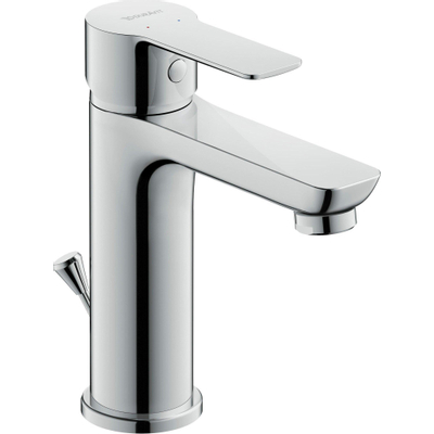 Duravit A.1 Wastafelmengkraan - met waste - m-size - hoogglans chroom
