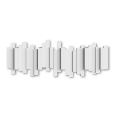 Umbra Sticks patère 49x18x3cm Plastique Blanc