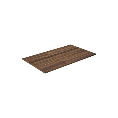 Saniclass Tops Topblad - 80x1.5x46cm - noten (hout) SHOWROOMMODEL