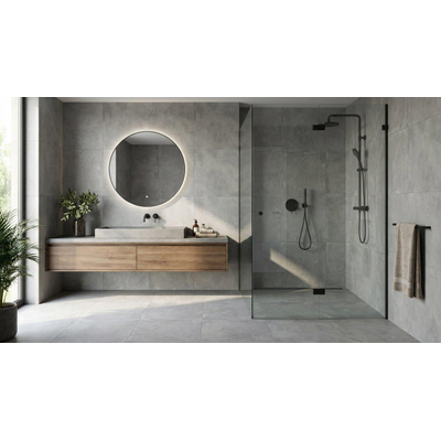 Terravito Comare Carrelage mural et de sol en céramique - 60x60cm - 9mm - Storm