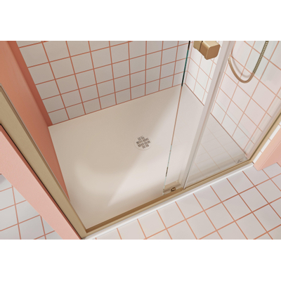 Crosswater Creo receveur de douche - 150x80x2.5cm - rectangulaire - blanc