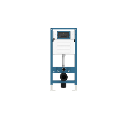 QeramiQ Flush inbouwreservoir met frame - frontbediening - dual flush OUTLETSTORE