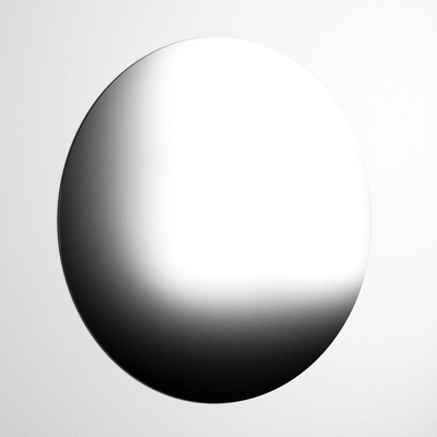 Mondiaz SPOT miroir – Ø 120 cm – Argent
