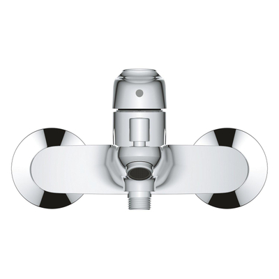 GROHE EuroPro Badmengkraan - opbouw - eengreeps - met omstel - chroom