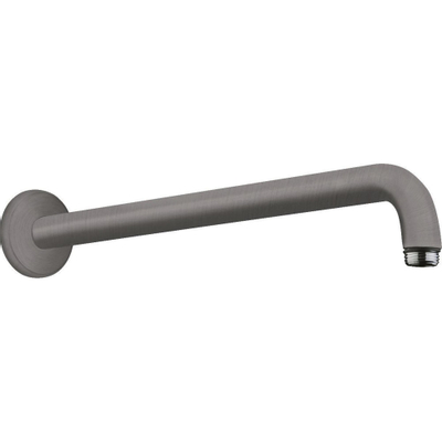 Hansgrohe Bras de douche mural 38.9cm Brushed Black Chrome