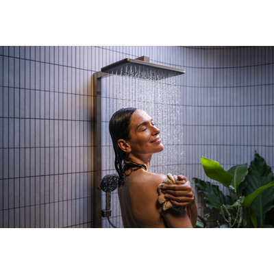 Hansgrohe Raindance alive Showerpipe - 210/340 1jet - ecosmart - thermostatische - thermostaat - geborsteld brons (brons)