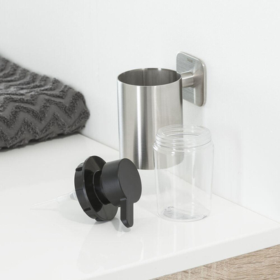 Tiger Colar Distributeur de savon inox brossé 6.5x12.1x9.9cm