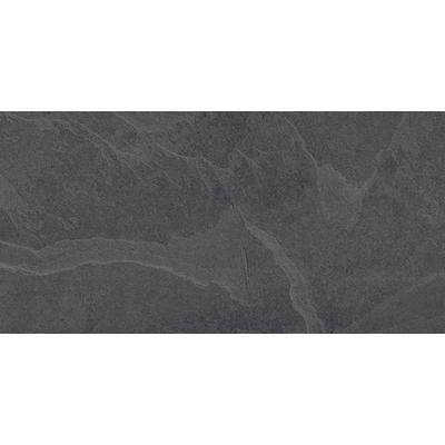 ÉCHANTILLON Terravito Alvella carreau mural et de sol - 30x60cm - 10mm - Rectangle - rectifié - effet pierre naturelle - Anthracite Mat