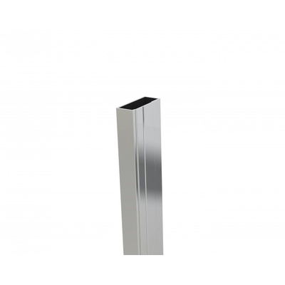 Van Rijn Products ST06 Verbredingsprofiel - 10.5x25.8mm - voor ST06 Type 350 - Wandzijde - zonder afdekkapje - Chroom