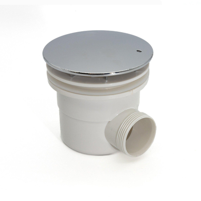 FugaFlow Eccelente Anta Bonde de receveur de douche - 90mm - chrome