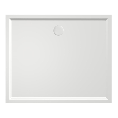 Xenz mariana receveur de douche 120x100x4cm rectangle acrylique blanc