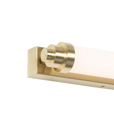 QAZQA Yordi Wandlamp - 1 lamp - 62.8cm - IP44 - gold