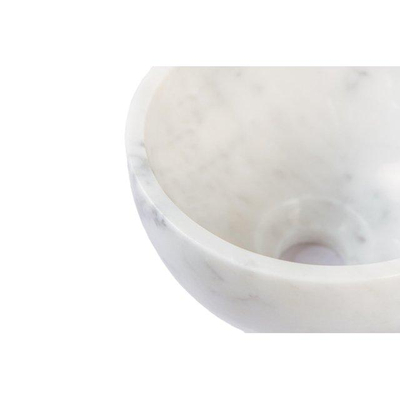 FugaFlow Efficiente Pietra Waskom - 21x21x12cm - rond - natuursteen - Marmer