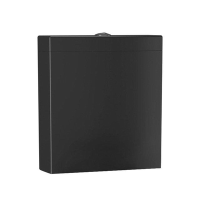 Creavit Lara Toilette debout - sous-pot - sans douchette - mur/sortie base - noir mat