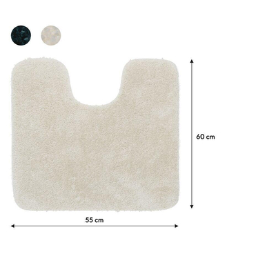 Sealskin Angora Toiletmat 55x60 cm Polyester Off-white