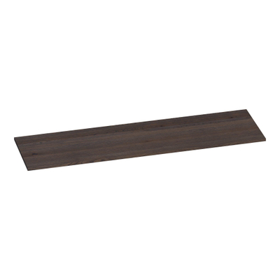 BRAUER Ocean Slim topblad - 160x46x2cm - lamellen eiken zwart