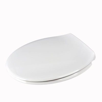 QeramiQ UniSeat Abattant de toilette - dégagement rapide - fermeture douce - duroplast - 44.4x37.8x6cm - blanc brillant