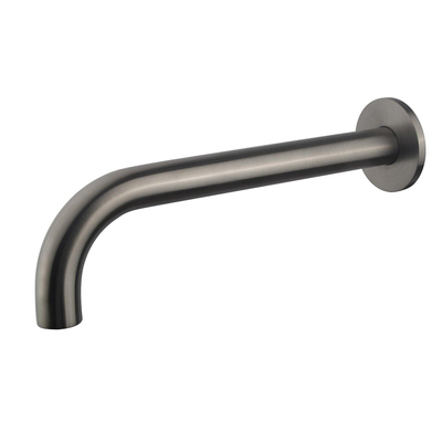 Wiesbaden Caral Bec de baignoire encastré rond 25 cm 1/2'' gunmetal PVD