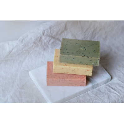 Wellmark Marble porte-savon coupe à savon marbre blanc