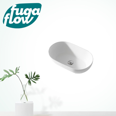 FugaFlow Eccelente Anta Waskom - 56x32x15.5cm - solid surface - mat wit