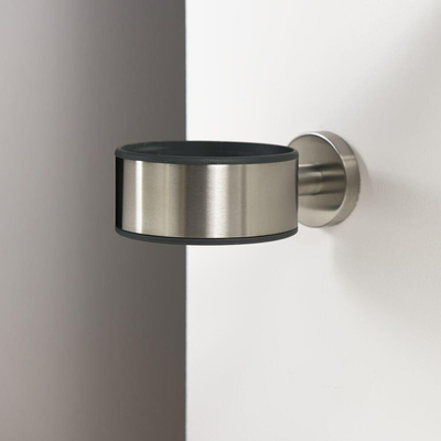 Tiger Boston support de sèche-cheveux - 9x12x5cm - inox brossé