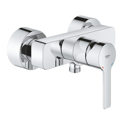 Grohe Lineare New Douchekraan - met koppelingen - chroom