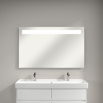 Villeroy & Boch More To See Miroir avec éclairage LED intégré horizontal 120x75x4.7cm diminuer à 3 étapes