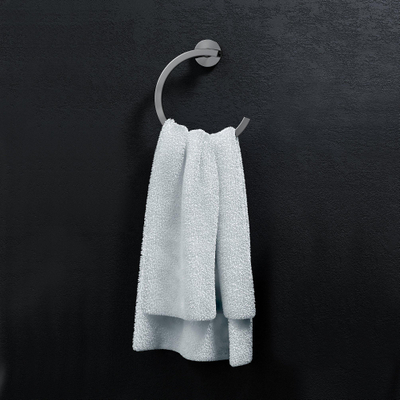 Clou Flat anneau porte-serviettes 16,2x18,8x4cm Chrome