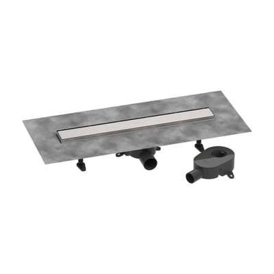 Hansgrohe RainDrain Go douchegoot - 60cm - brushed stainless steel (rvs)