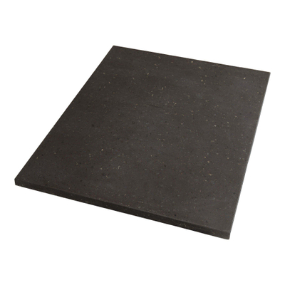 BRAUER Vulcanic topblad - 60x40x2cm - zonder kraangat - natuursteen - basalt antraciet