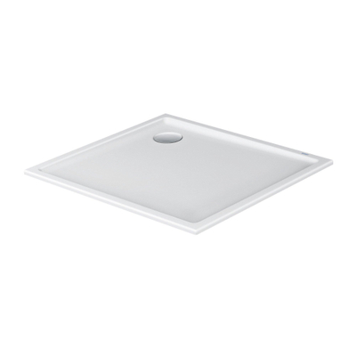 Duravit Starck Slimline Kunststof douchebak acryl rechthoekig - 100x90x5cm - zonder poten - wit