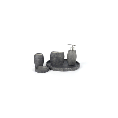 Ideavit Pick Set d'accessoires 5 pièces Concrete Grey