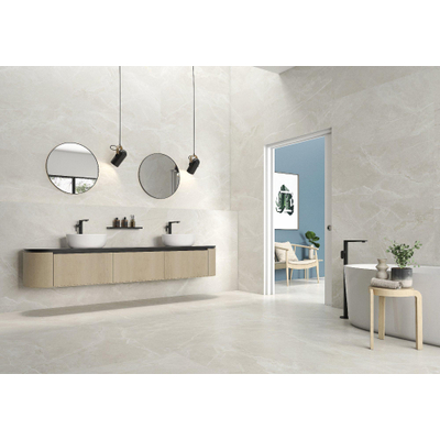 SAMPLE Terravito Gizino Keramische vloer & wand - 60x60cm - 10.0mm - gerectificeerd - Wit