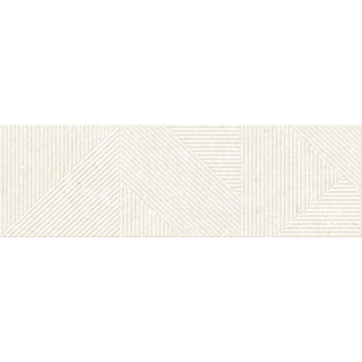 Colorker Pacific Decor-strip - 31.6x100cm - 10.4mm - gerectificeerd - Bone square